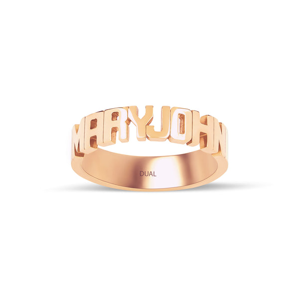 Famiglia - 14K Gold Family Ring