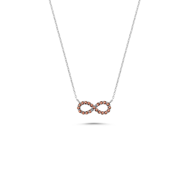 Infinito - 14K Gold Infinity Diamond Necklace