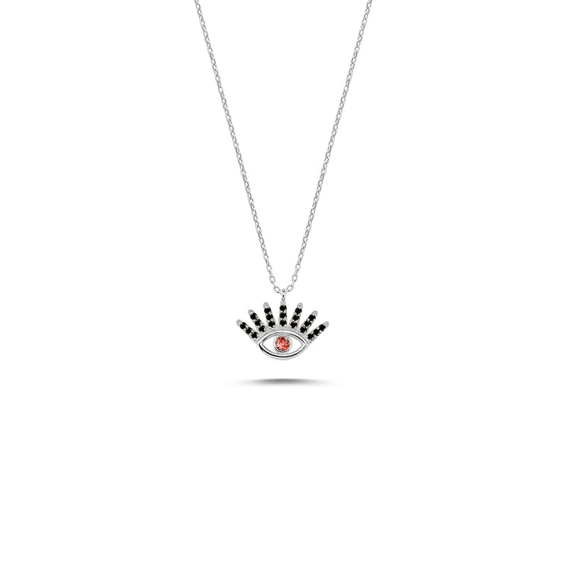 Evil Eye - 14K Gold Diamond Necklace