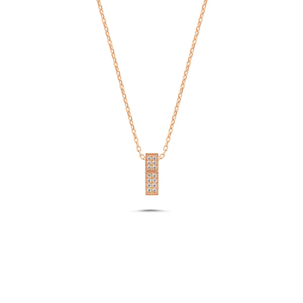 Sempre - 14K Gold Diamond Necklace